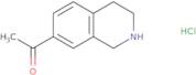 1-(1,2,3,4-Tetrahydroisoquinolin-7-yl)ethanone hydrochloride