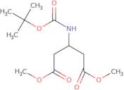 1,5-dimethyl 3-{[(tert-butoxy)carbonyl]amino}pentanedioate