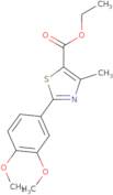 2-(3,4-Dimethoxy-phenyl)-4-methyl-thiazole-5-carboxylic acid ethyl ester