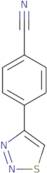 4-(1,2,3-Thiadiazol-4-yl)benzonitrile