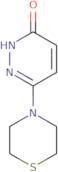 6-(Thiomorpholin-4-yl)-2,3-dihydropyridazin-3-one