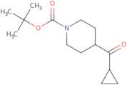 tert-Butyl 4-(cyclopropanecarbonyl)piperidine-1-carboxylate