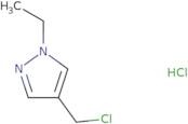 4-(Chloromethyl)-1-ethyl-1H-pyrazole hydrochloride