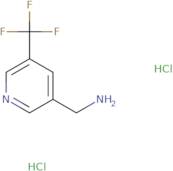 C-(5-Trifluoromethyl-pyridin-3-yl)-methylaminedihydrochloride