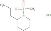 {2-[1-(Methylsulfonyl)-2-piperidinyl]ethyl}amine hydrochloride