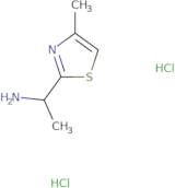 [1-(4-Methyl-1,3-thiazol-2-yl)ethyl]aminedihydrochloride