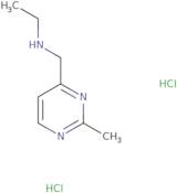 N-[(2-Methylpyrimidin-4-yl)methyl]ethanamine dihydrochloride