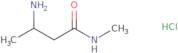 3-Amino-N-methylbutanamide hydrochloride