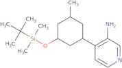 4-(3-((tert-Butyldimethylsilyl)oxy)-5-methylcyclohexyl)pyridin-3-amine