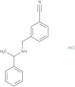 3-[(1-Phenyl-ethylamino)-methyl]-benzonitrile hydrochloride