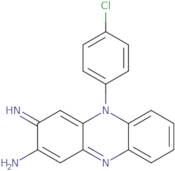 5-(4-Chlorophenyl)-3,5-dihydro-3-imino-2-phenazinamine