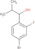 1-(4-Bromo-2-fluorophenyl)-2-methylpropan-1-ol