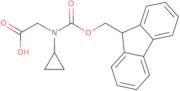 2-cyclopropyl-2-({[(9H-fluoren-9-yl)methoxy]carbonyl}amino)acetic acid