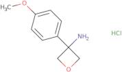 3-(4-Methoxyphenyl)oxetan-3-amine hydrochloride