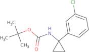 tert-Butyl N-[1-(3-chlorophenyl)cyclopropyl]carbamate