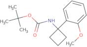 tert-Butyl N-[1-(2-methoxyphenyl)cyclobutyl]carbamate