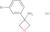 3-(3-bromophenyl)oxetan-3-amine hcl