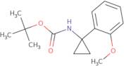 tert-Butyl N-[1-(2-methoxyphenyl)cyclopropyl]carbamate