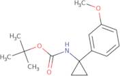 tert-Butyl N-[1-(3-methoxyphenyl)cyclopropyl]carbamate