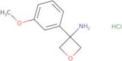 3-(3-Methoxyphenyl)oxetan-3-amine hydrochloride