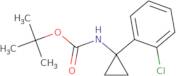 tert-Butyl N-[1-(2-chlorophenyl)cyclopropyl]carbamate