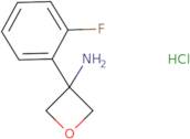 3-(2-Fluorophenyl)oxetan-3-amine hydrochloride