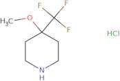 4-Methoxy-4-(trifluoromethyl)piperidine hydrochloride