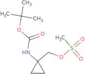 N-Boc-1-(mesyloxylmethyl)-1-cyclopropanamine