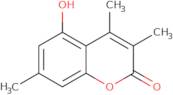 5-Hydroxy-3,4,7-trimethyl-2H-chromen-2-one