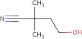 4-Hydroxy-2,2-dimethylbutanenitrile