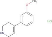 4-(3-Methoxyphenyl)-1,2,3,6-tetrahydropyridine hydrochloride