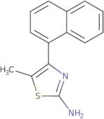 5-Methyl-4-(naphthalen-1-yl)-1,3-thiazol-2-amine