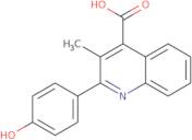 2-(4-Hydroxyphenyl)-3-methylquinoline-4-carboxylic acid