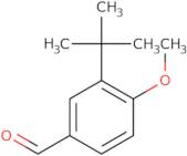 3-(tert-Butyl)-4-methoxybenzaldehyde