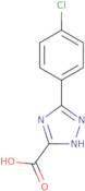 5-(4-Chlorophenyl)-4H-1,2,4-triazole-3-carboxylic acid