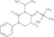 2-[(1,1-Dimethylethyl)imino]tetrahydro-3-(1-methylethyl)-5-phenyl-4H-1,3,5-thiadiazin-4-one 1-oxide