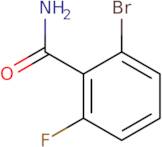 2-Bromo-6-fluorobenzamide