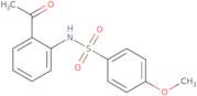 N-(2-Acetylphenyl)-4-methoxybenzenesulfonamide