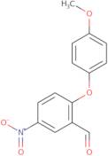 2-(4-Methoxyphenoxy)-5-nitrobenzaldehyde