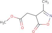 Methyl 2-(3-methyl-5-oxo-4,5-dihydro-1,2-oxazol-4-yl)acetate