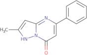 2-Methyl-5-phenyl-4H,7H-pyrazolo[1,5-a]pyrimidin-7-one