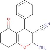 2-Amino-5-oxo-4-phenyl-5,6,7,8-tetrahydro-4H-chromene-3-carbonitrile