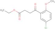 Ethyl 4-(5-chloro-2-methoxyphenyl)-4-oxobutanoate