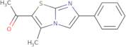 1-(3-Methyl-6-phenylimidazo[2,1-b][1,3]thiazol-2-yl)ethanone