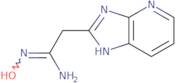 N'-Hydroxy-2-{3H-imidazo[4,5-b]pyridin-2-yl}ethanimidamide