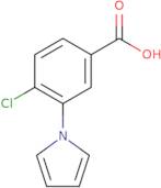 4-chloro-3-(1H-pyrrol-1-yl)benzoic acid