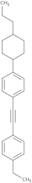 1-Ethyl-4-((4-(trans-4-propylcyclohexyl)phenyl)ethynyl)benzene ee