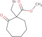 Methyl 1-(bromomethyl)-2-oxocycloheptane-1-carboxylate