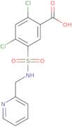 2,4-Dichloro-5-[(pyridin-2-ylmethyl)sulfamoyl]benzoic acid