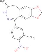 (8R)-8,9-Dihydro-8-methyl-5-(3-methyl-4-nitrophenyl)-7H-1,3-dioxolo[4,5-h][2,3]benzodiazepine